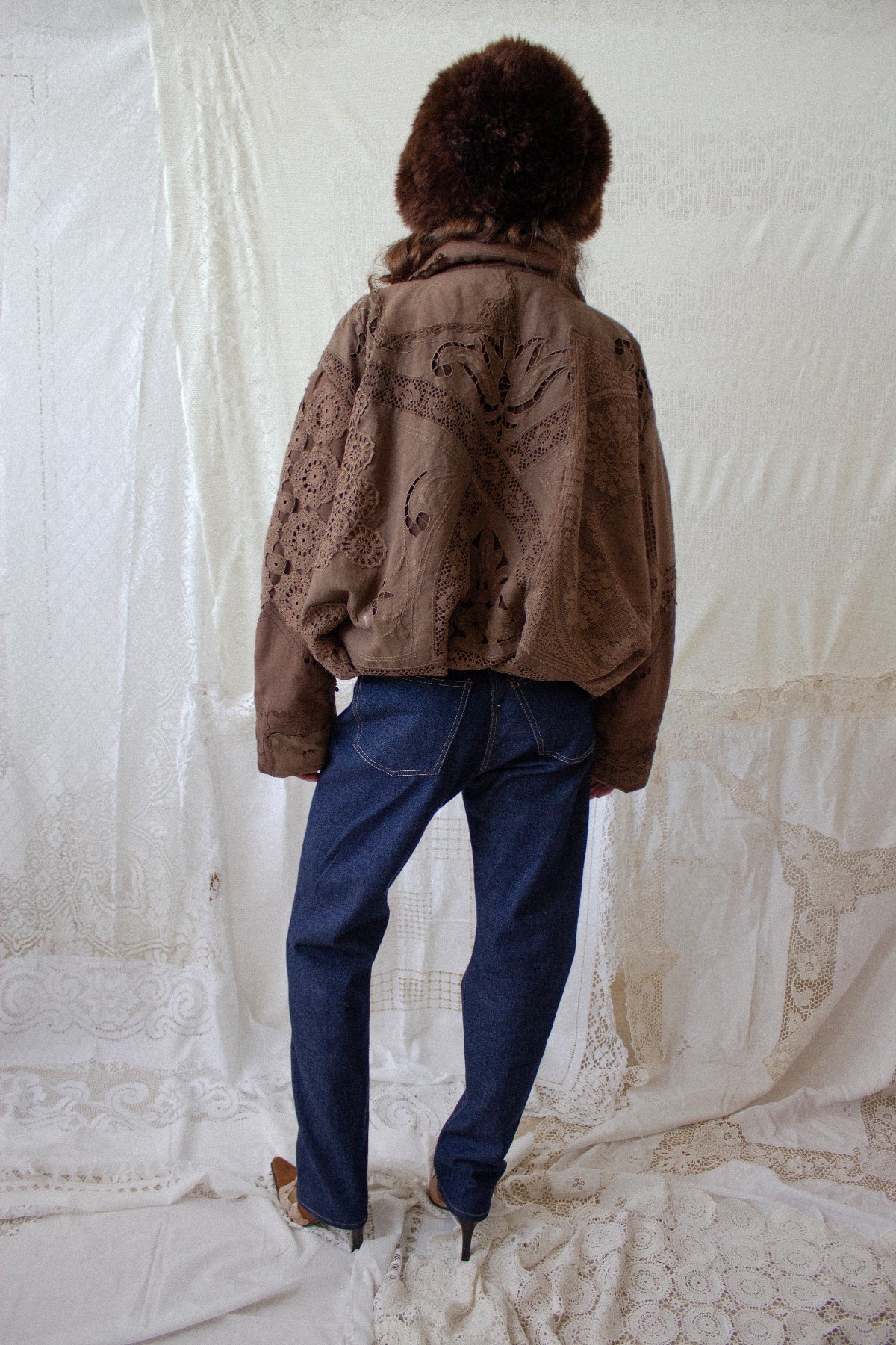 Patchwork Bomber Jacket