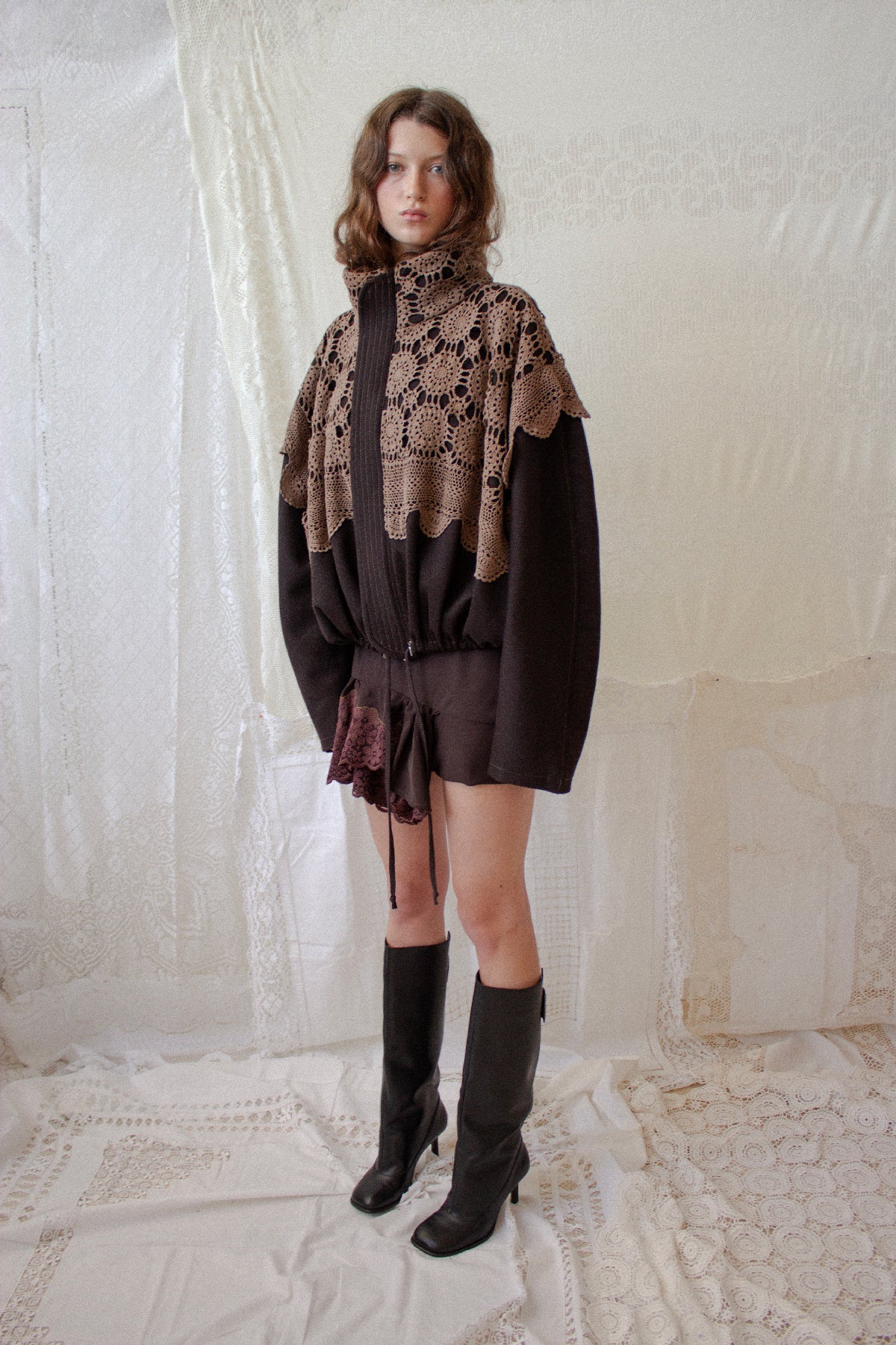 Wool Cagoule Jacket