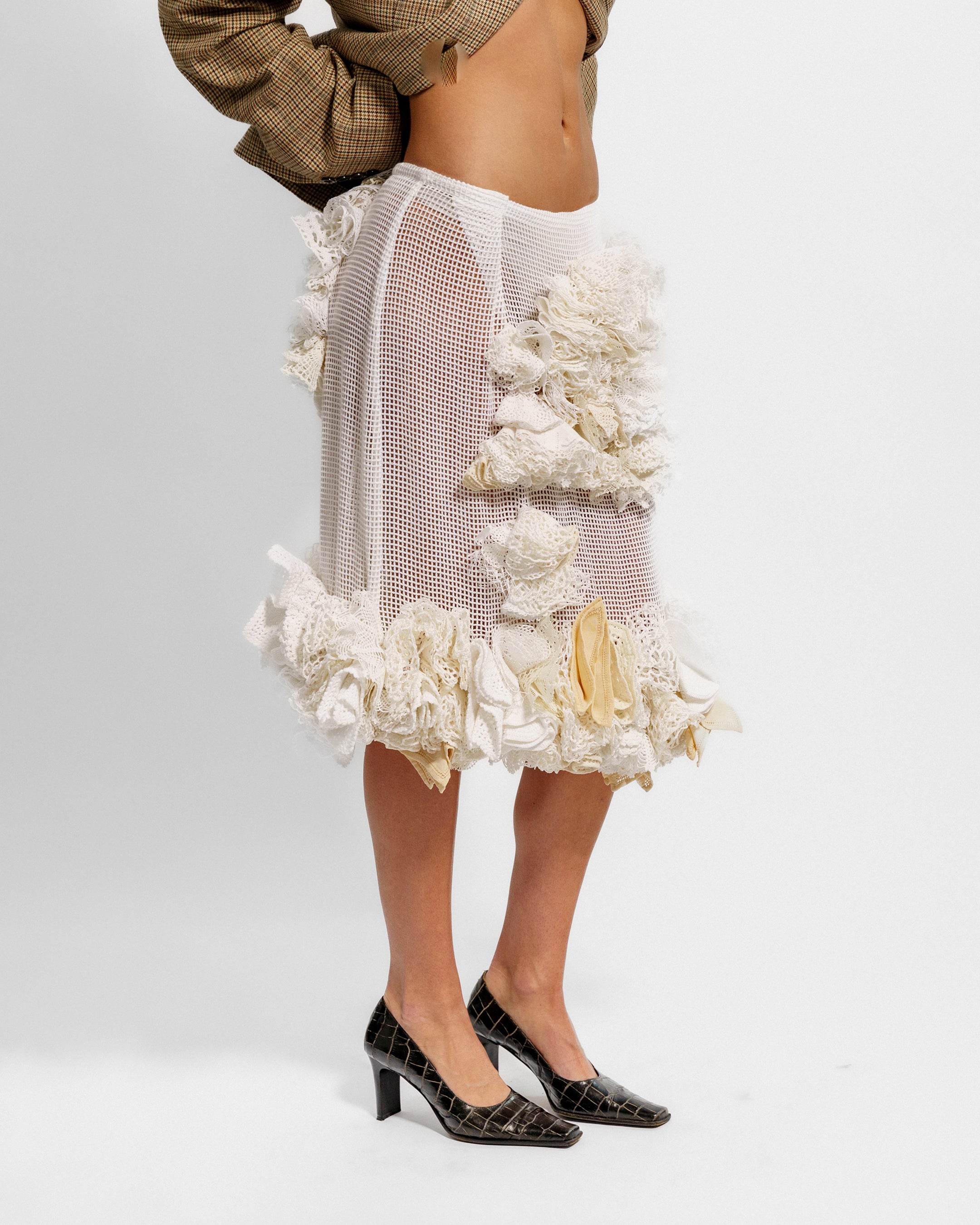 3D Applique Skirt