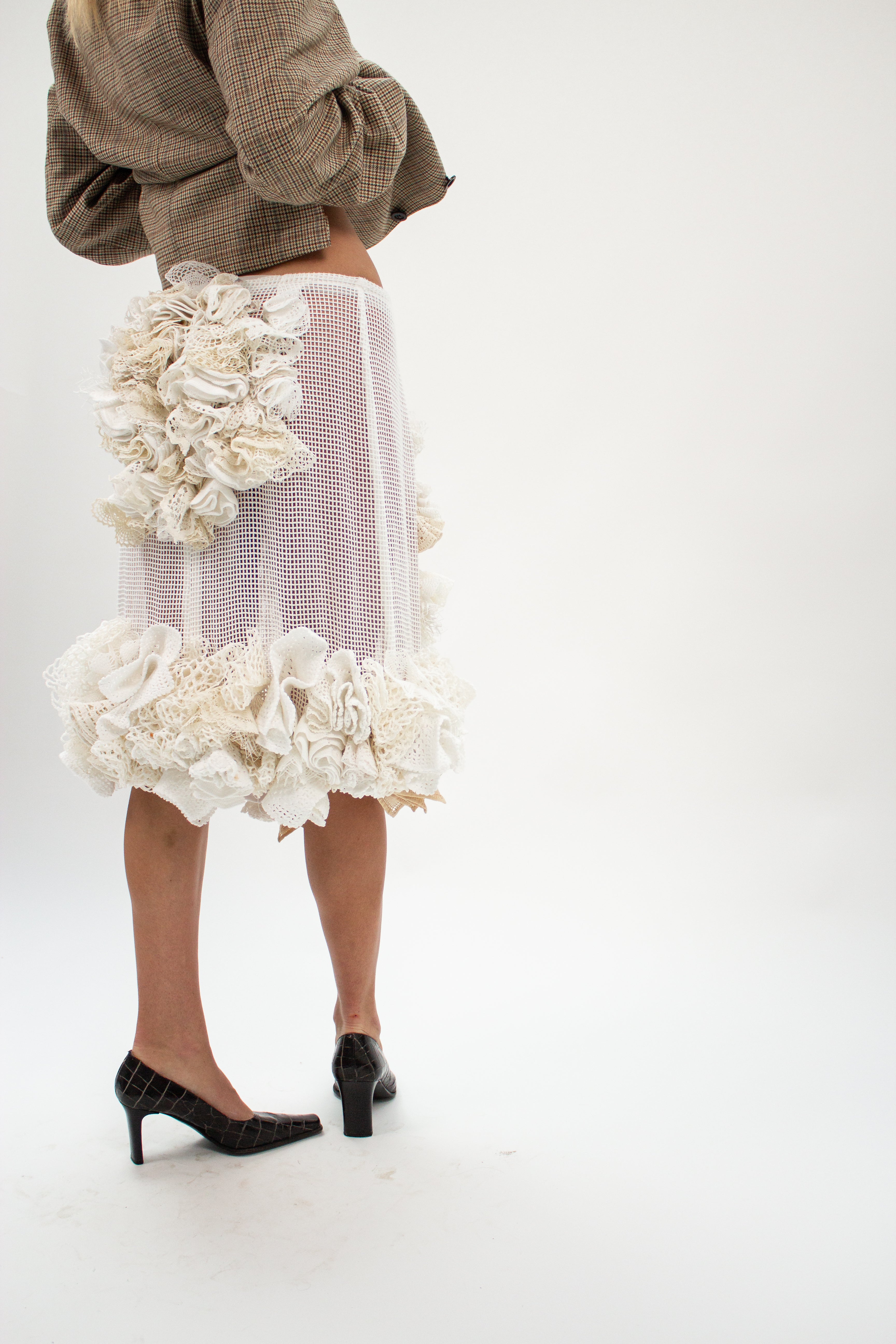 3D Applique Skirt