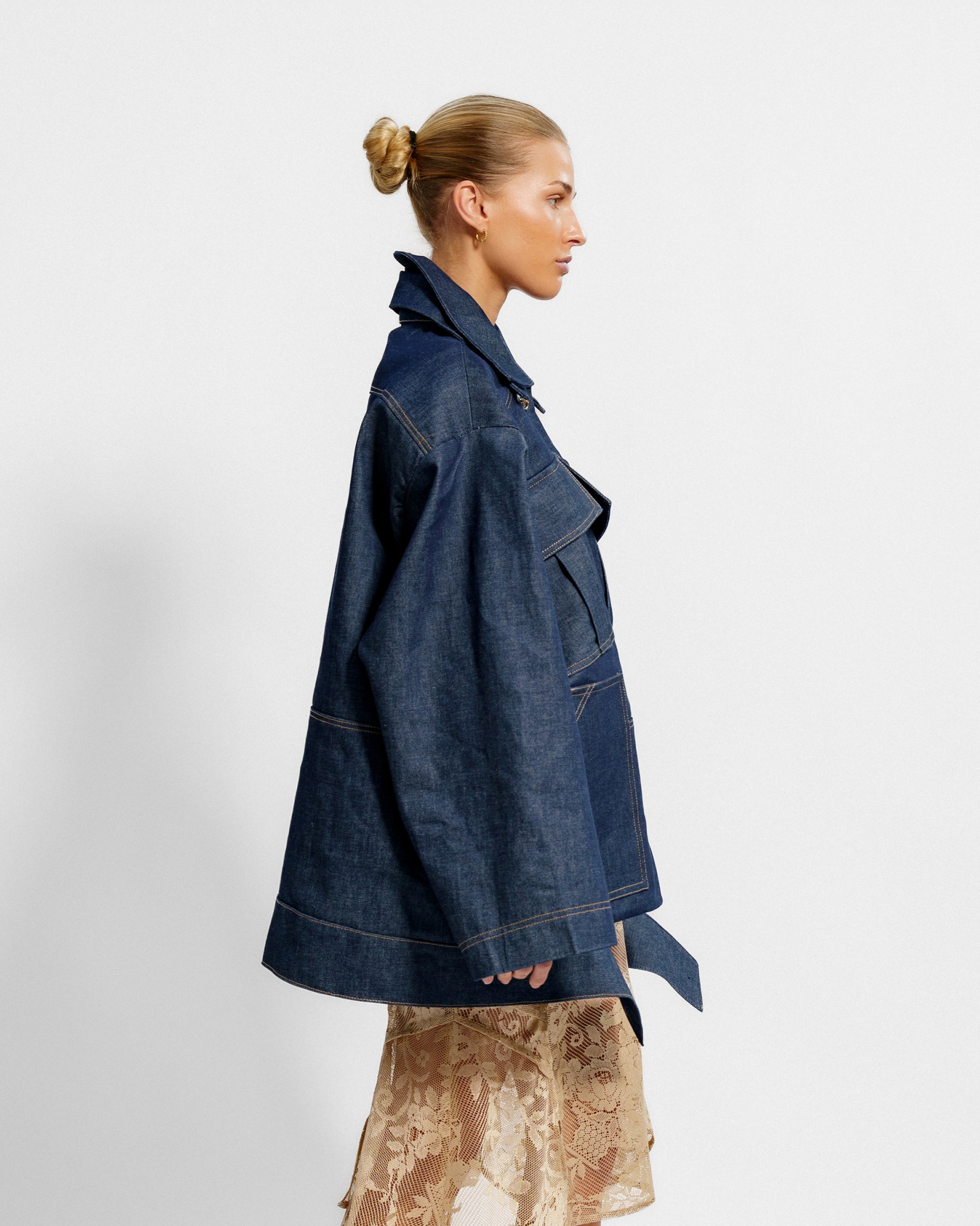 Deconstructed Denim Jacket