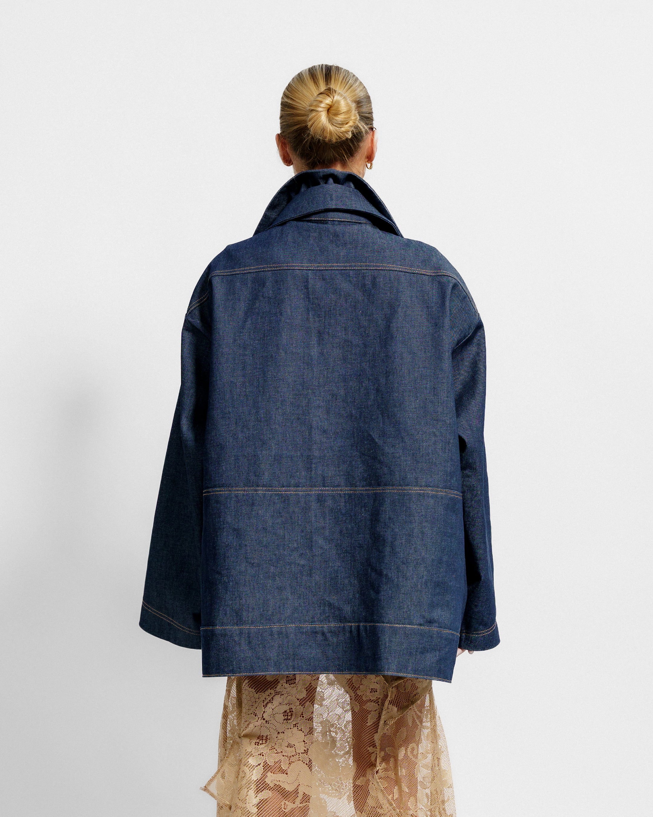 Deconstructed Denim Jacket