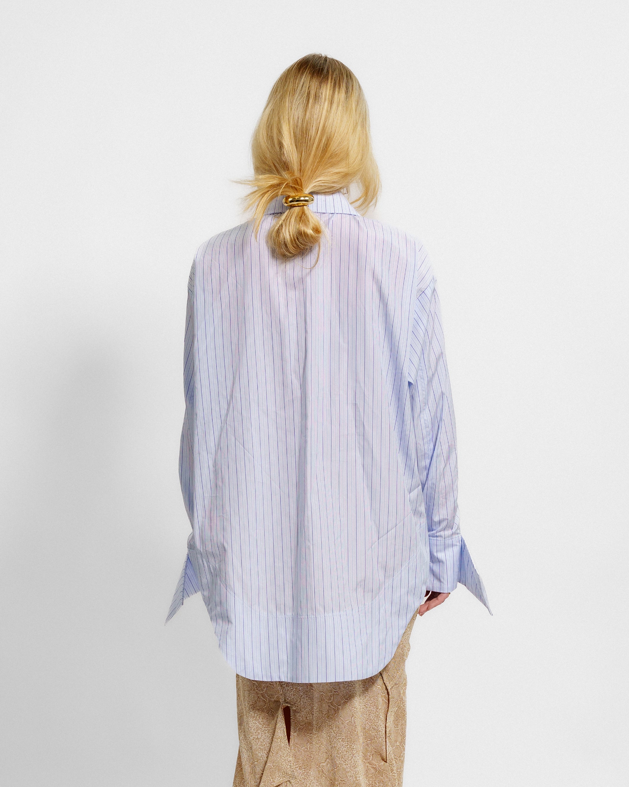 Deconstructed Stripe Shirt