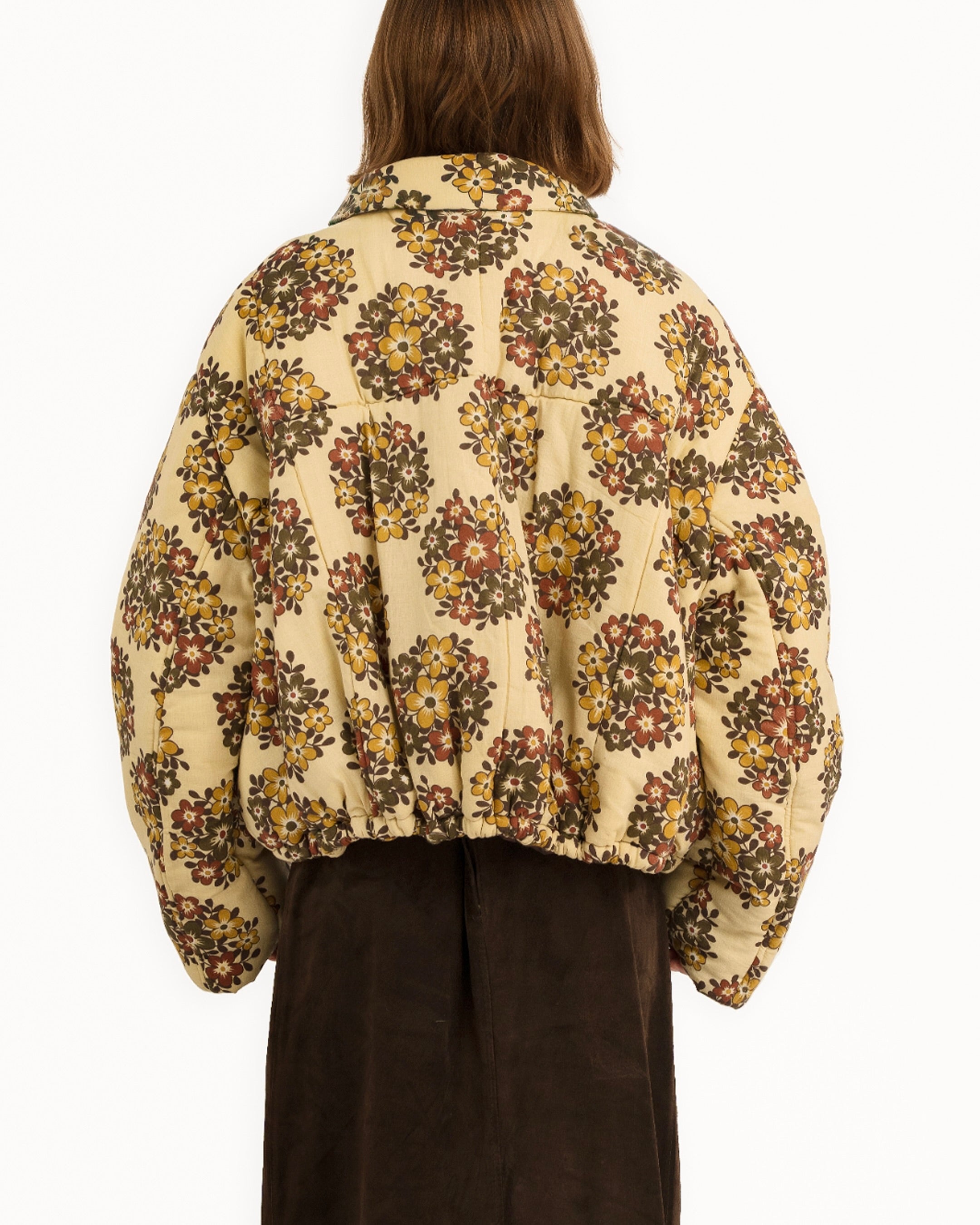 Floral Bomber Jacket