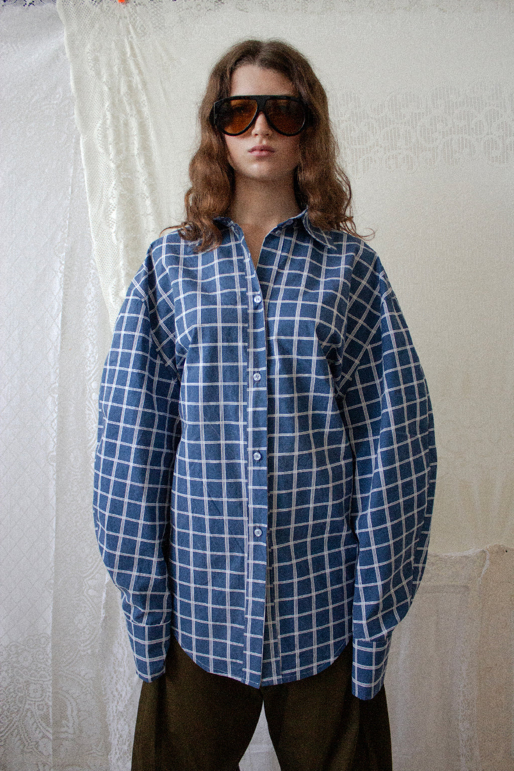 Blue Check O Shirt