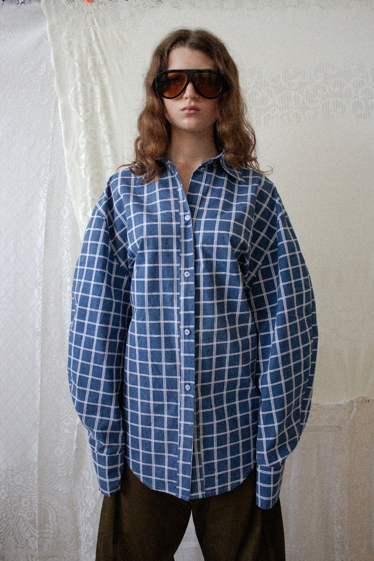 Blue Check O Shirt