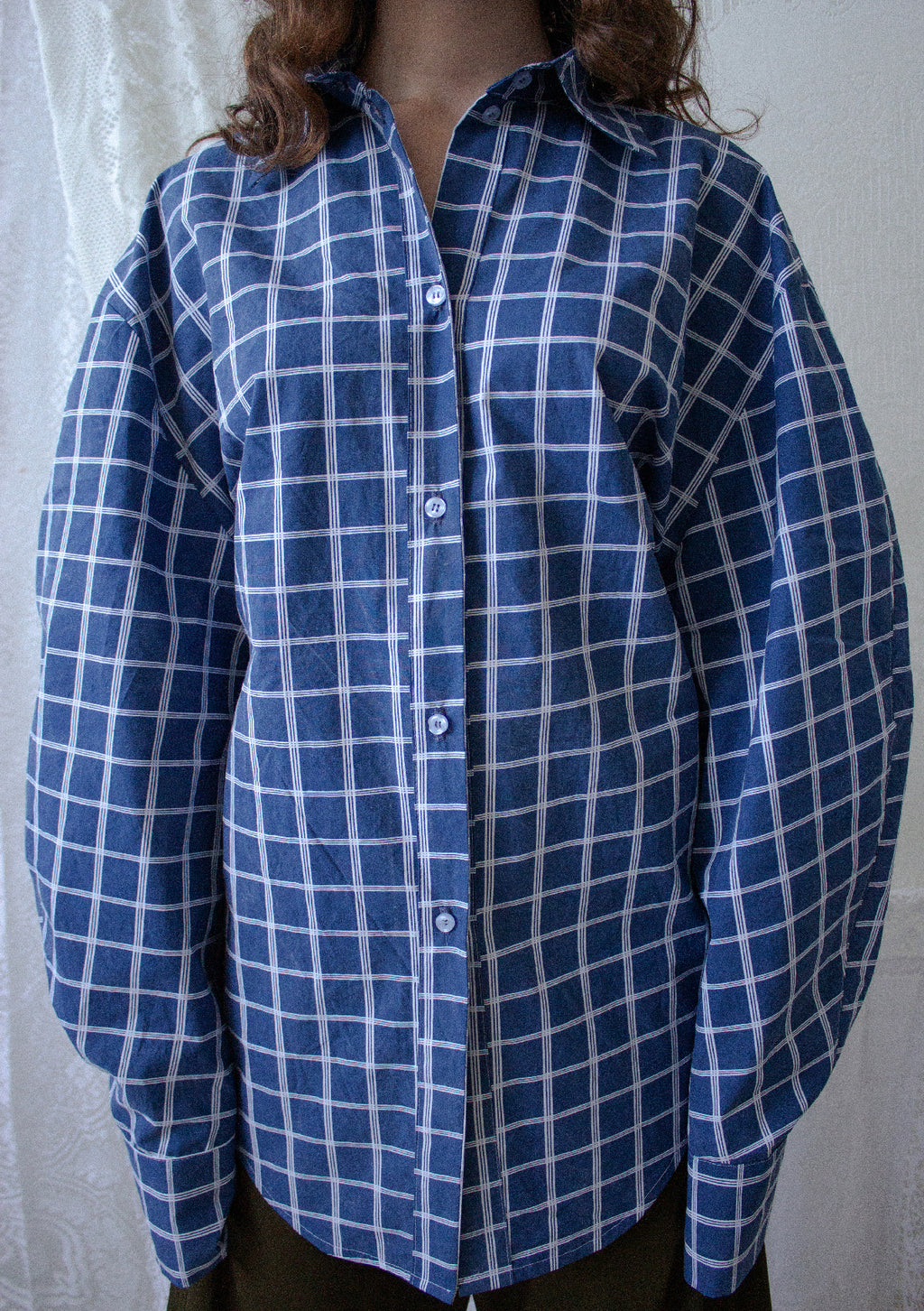 Blue Check O Shirt