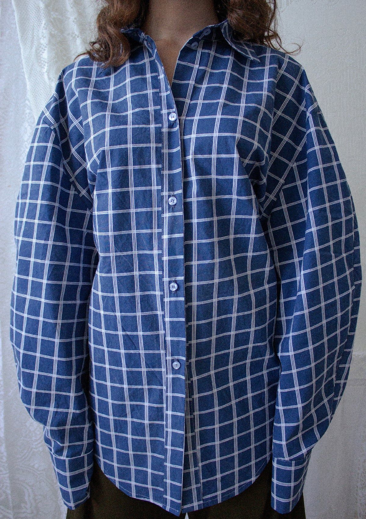 Blue Check O Shirt