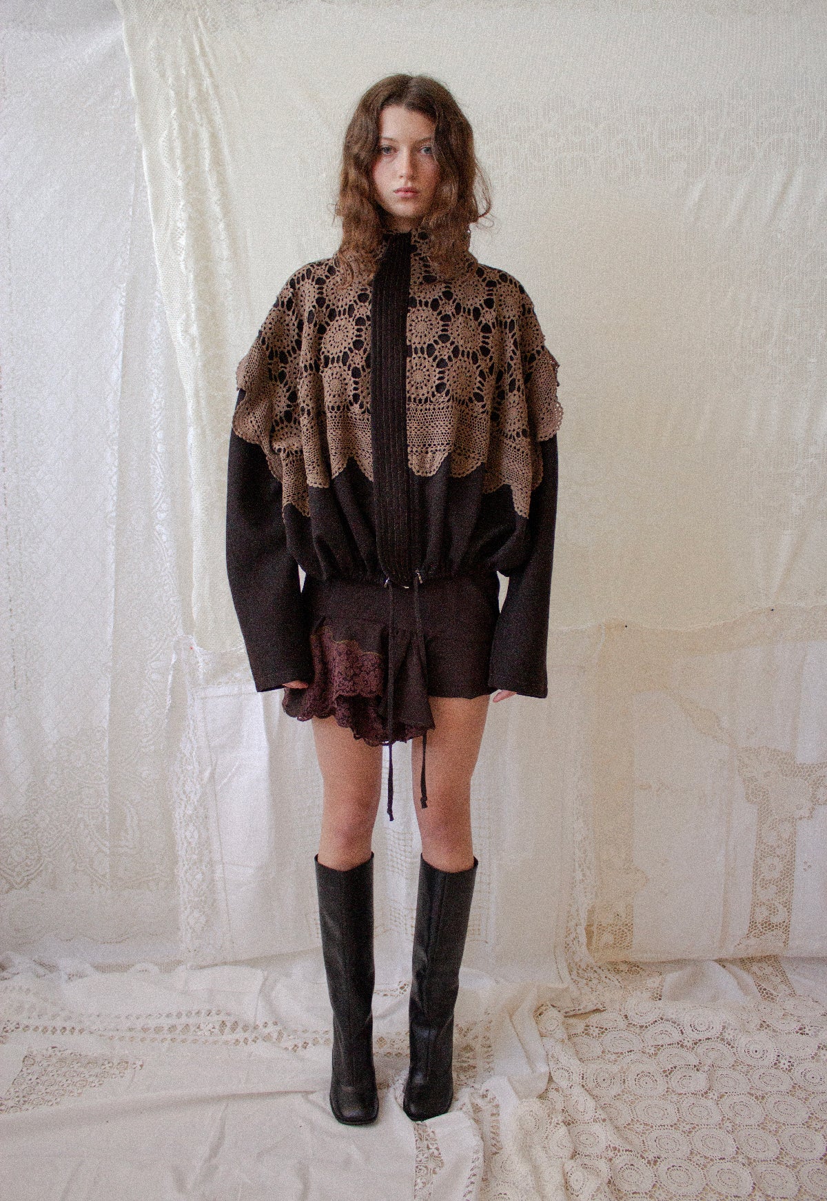 Wool Cagoule Jacket