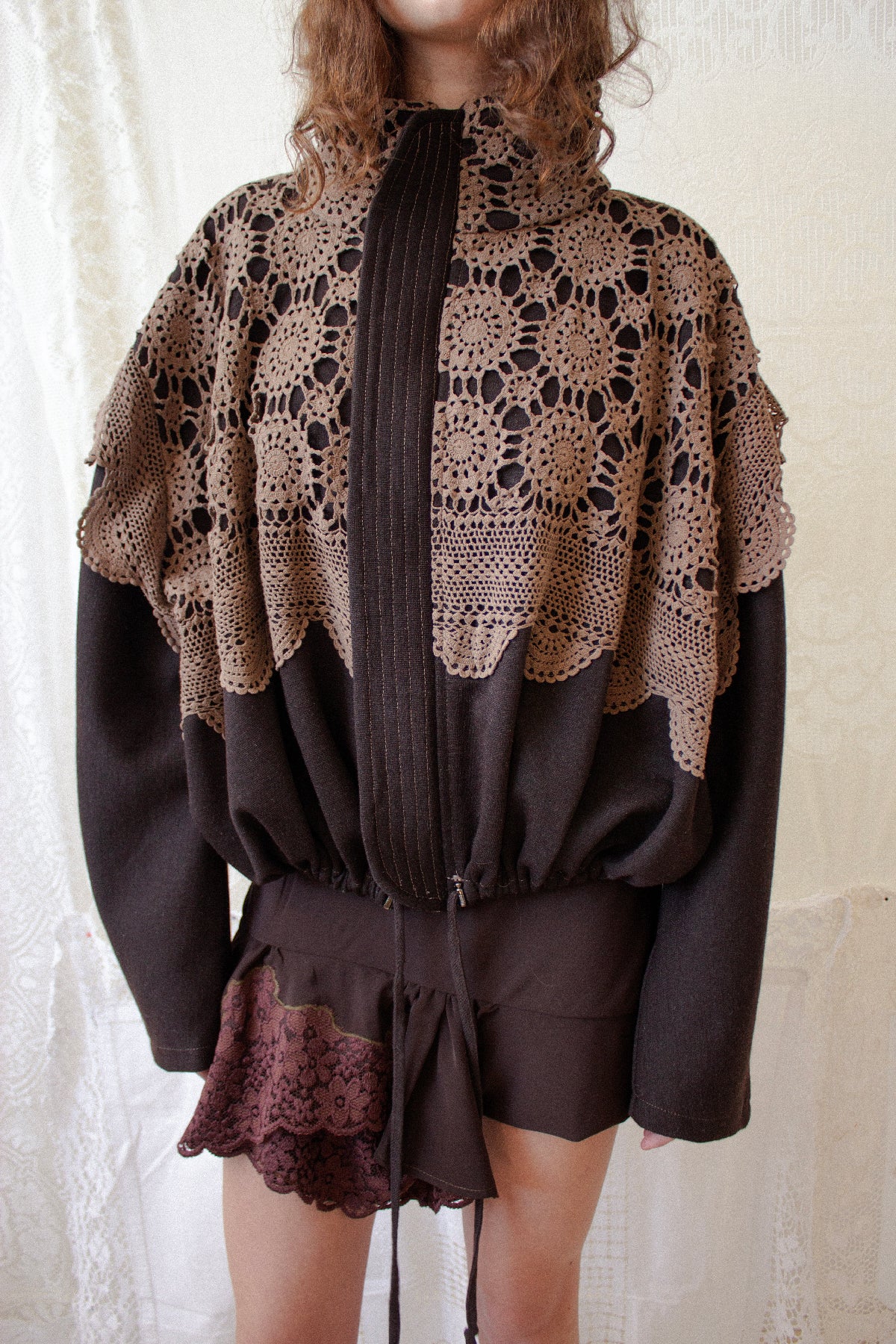 Wool Cagoule Jacket