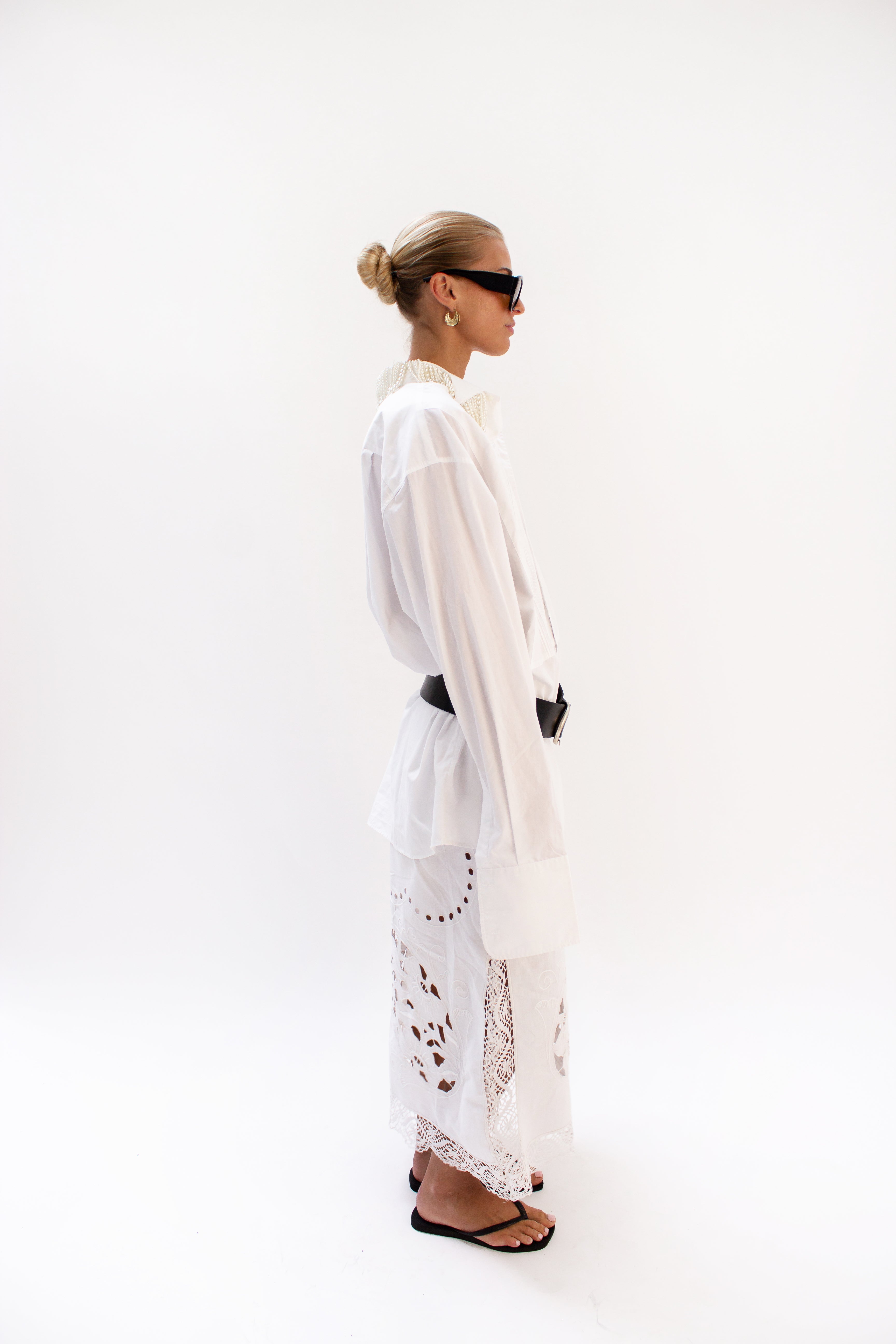 Pearl shirt white