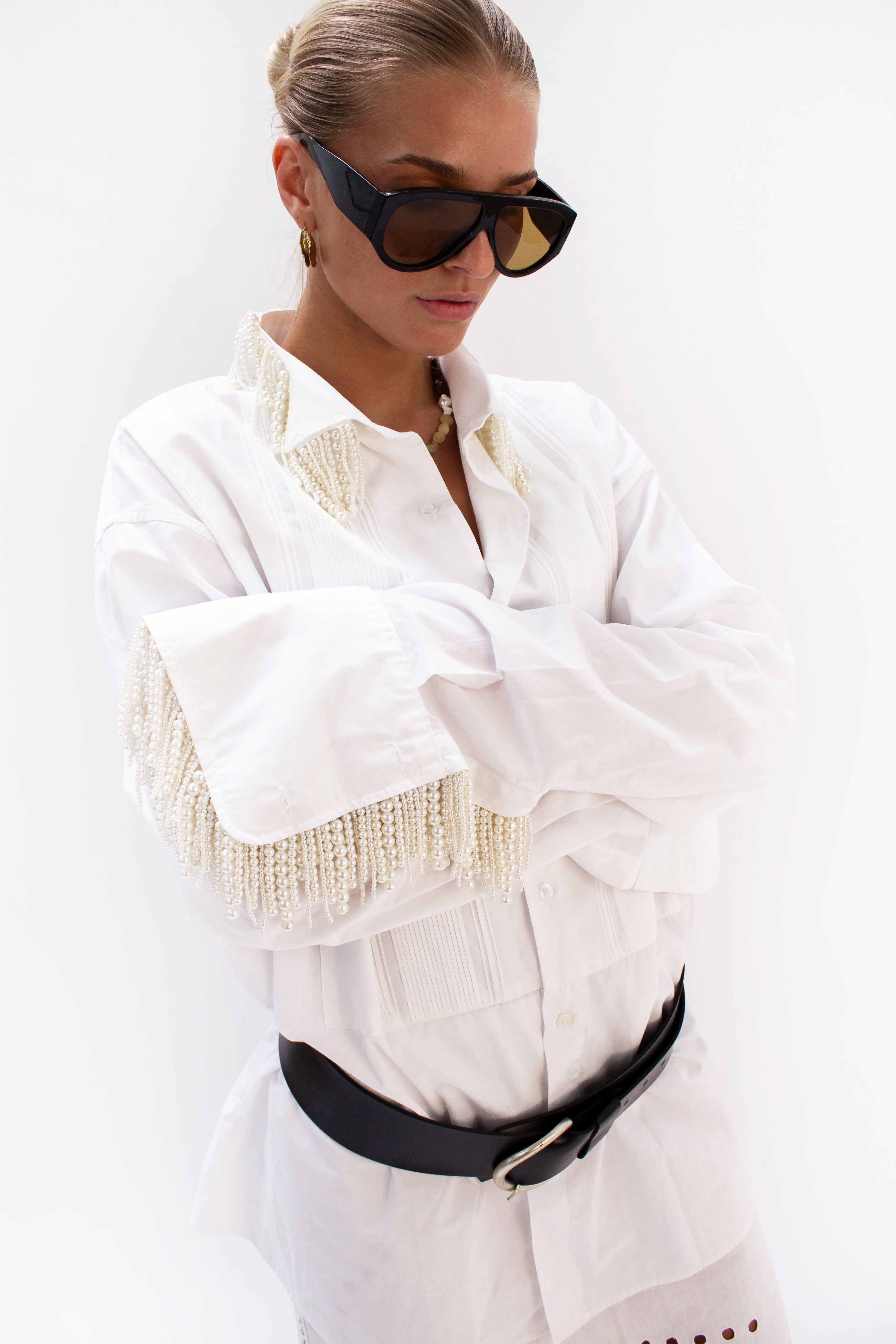 Pearl shirt white