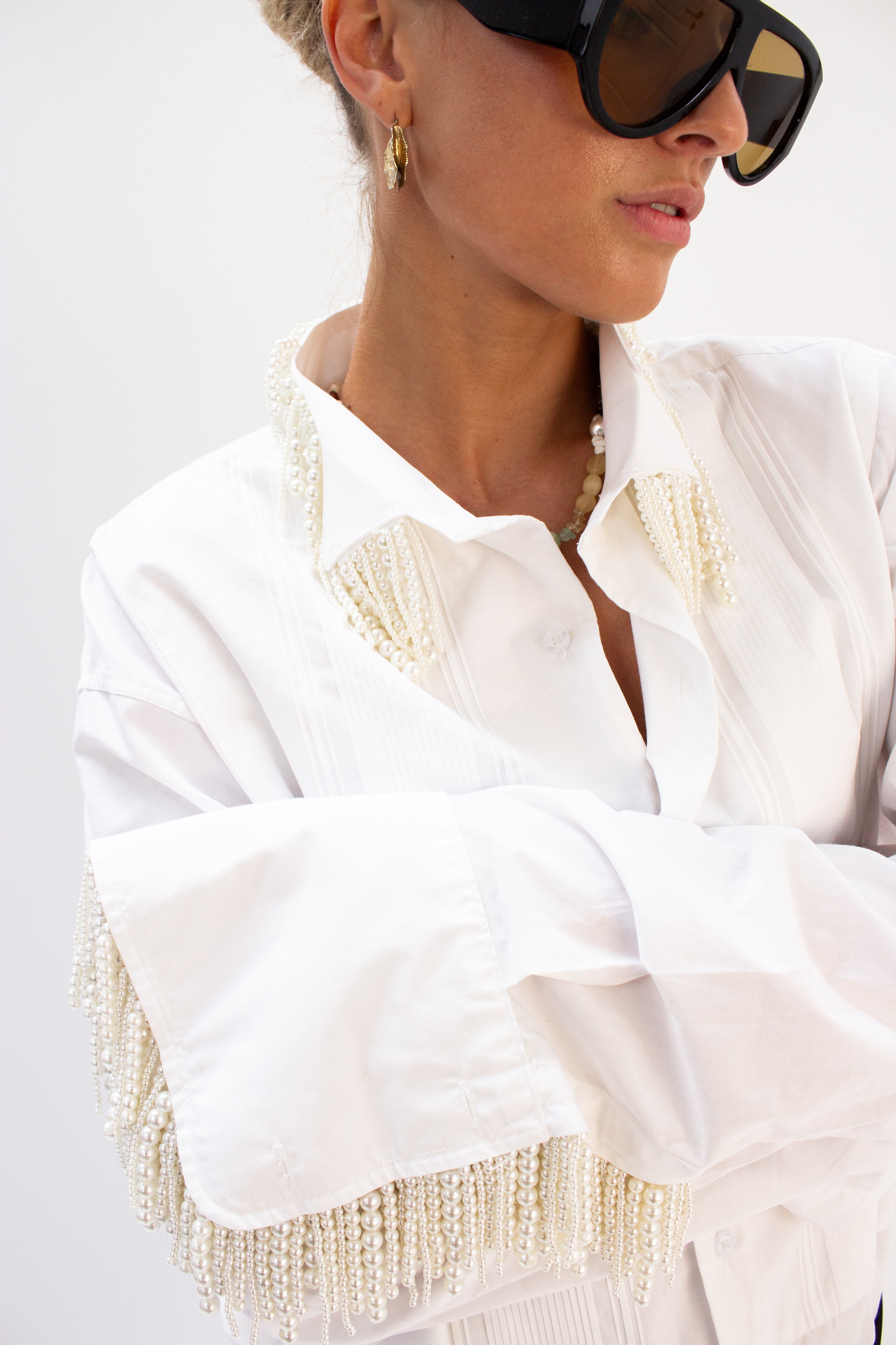 Pearl shirt white