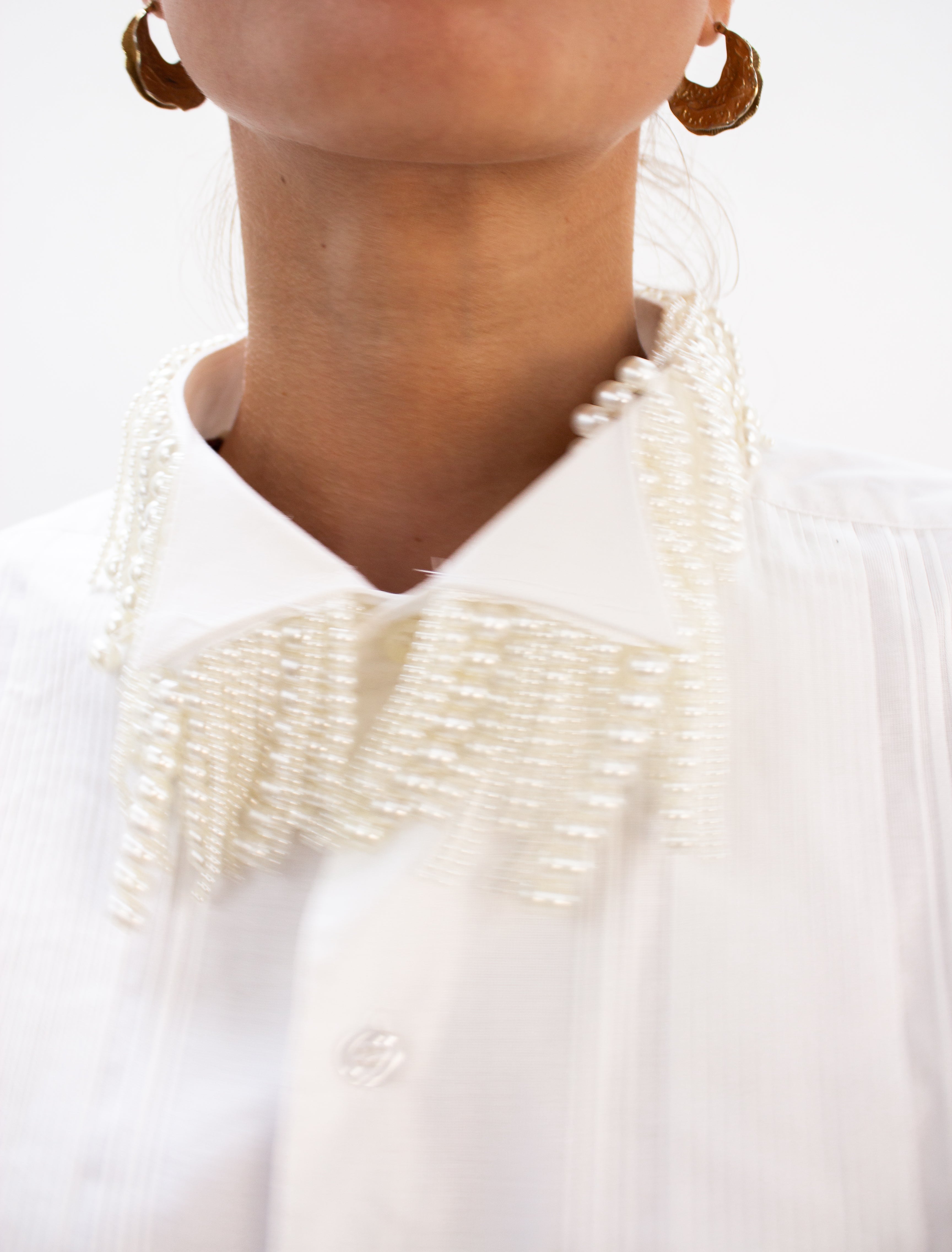 Pearl shirt white