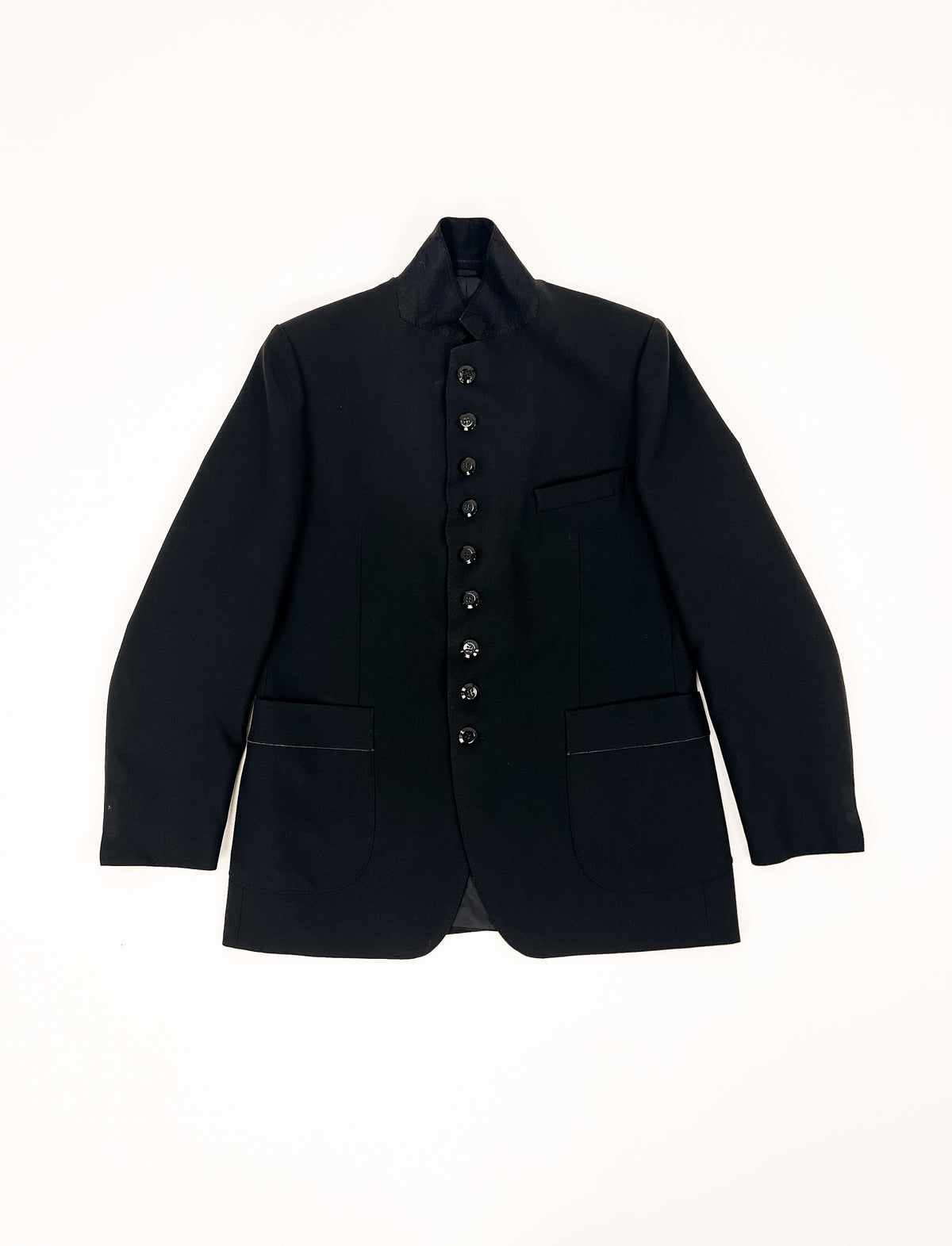 Black Button Blazer