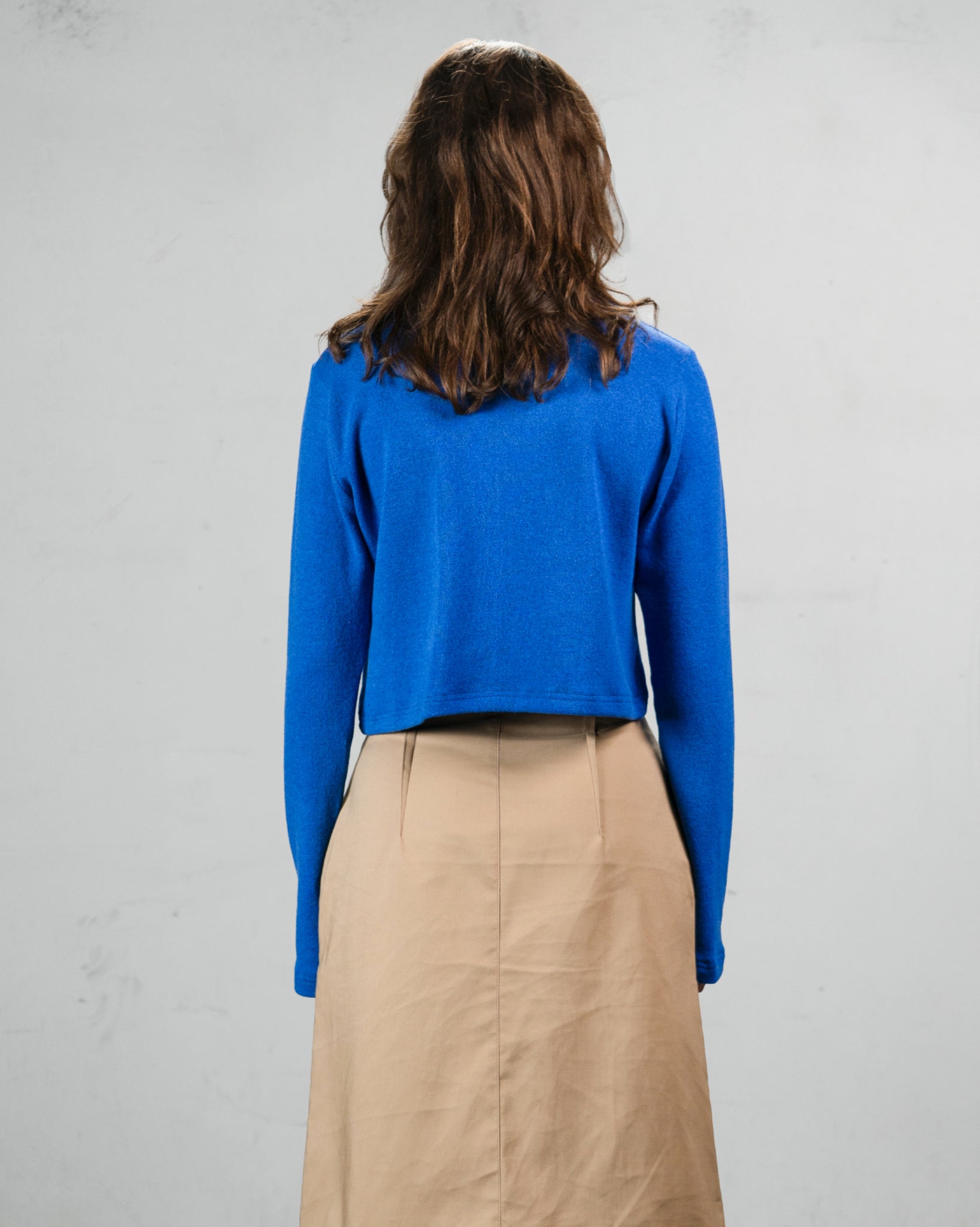 The Bloom Rib Top Blue
