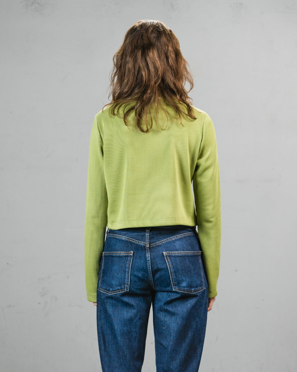 Bloom Rib Top Green