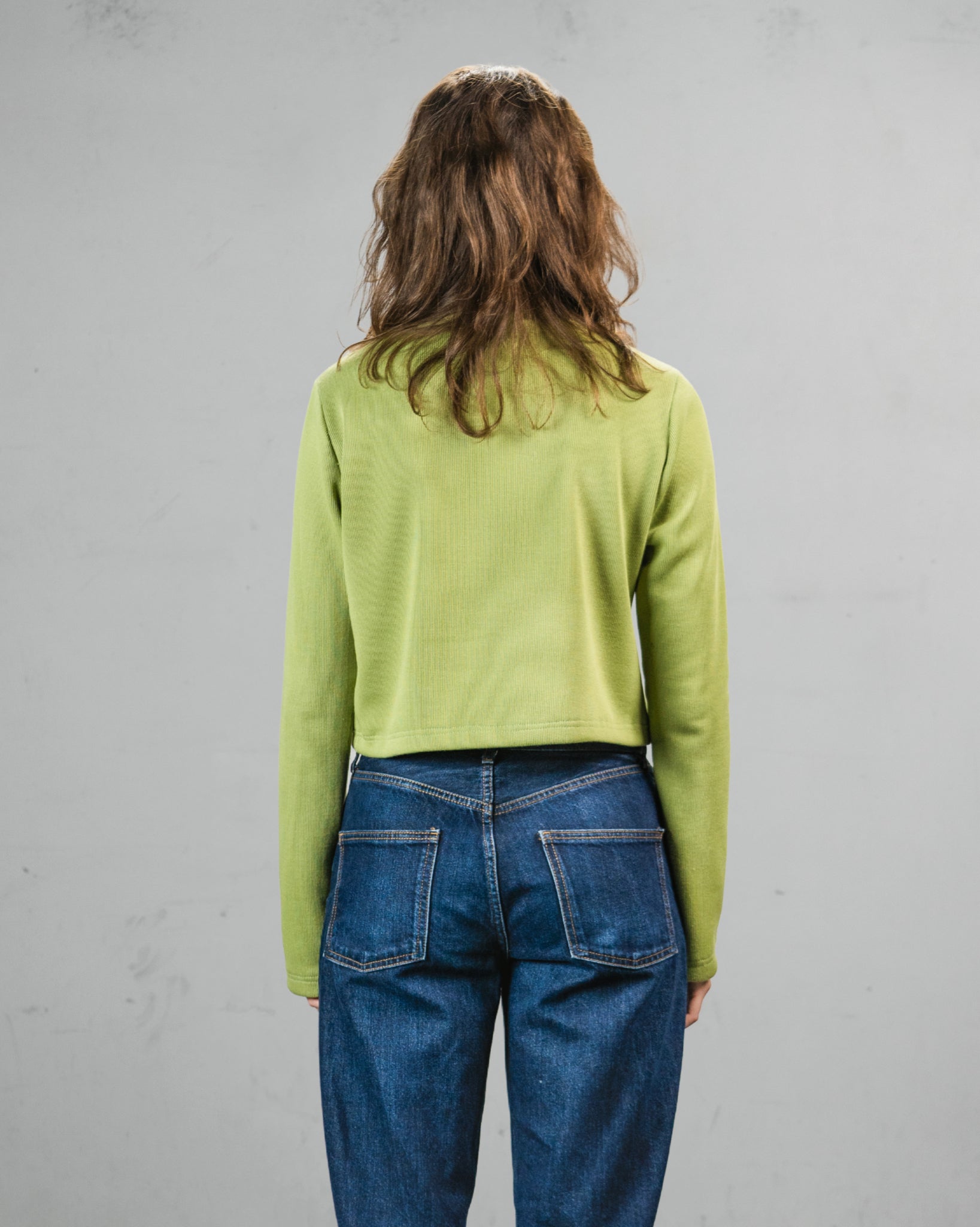 Bloom Rib Top Green