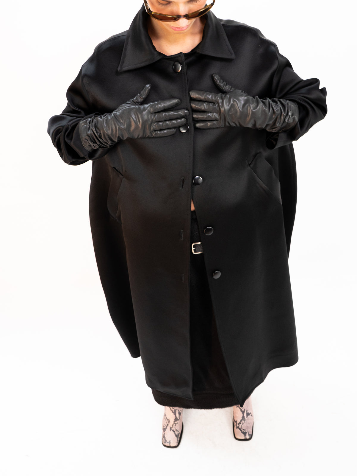 Black Oval Coat